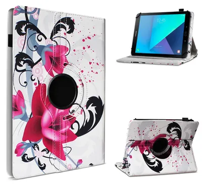 Produktbild von Schutzhülle Samsung Galaxy Tab E 9.6 Tablet Hülle Tasche Case Cover 360° DrehbarFarben:Motiv 8