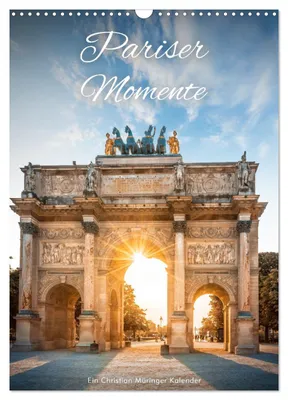 Produktbild von Pariser Momente (Wandkalender 2027 DIN A3 hoch), CALVENDO Monatskalender