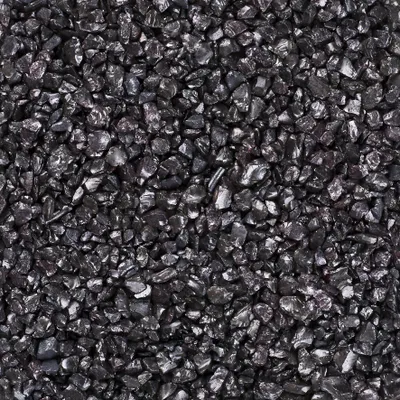 Produktbild von Glassteine, 2-4 mm, 500 g Hämatit