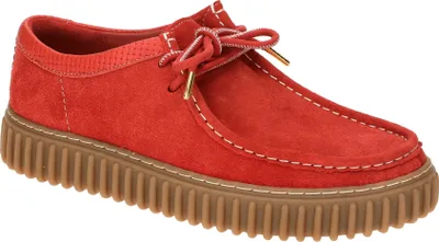 Produktbild von Clarks TORHILL LO  Herrenschuhe - bequeme Schnür Halbschuhe rot Freizeit NEU
