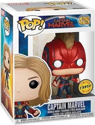 Obrázok produktu pre FUNKO POP CULTURE MARVEL COMICS CAPTAIN MARVEL MASKED VINYL FIGURE NOVINKA! Funko