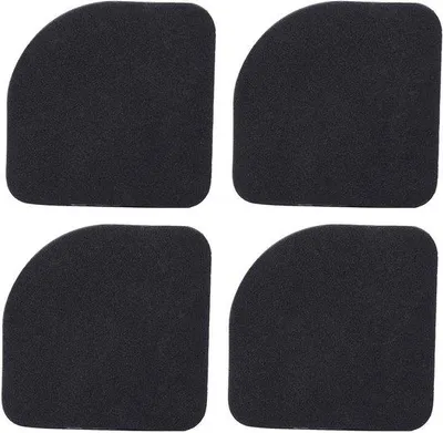 Productafbeelding van Anti-vibratiepads - Wasmachine dempers - Apparaten Stabiliseren - Schokabsorberend EVA - 4 stuks - Zwart