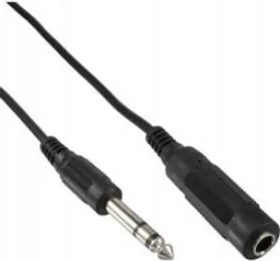 Immagine prodotto di Microconnect AUDNU5 Cavo audio 5 m 6,35 mm nero - Cavo audio (6,35 mm, 6,35 mm, 5 m, nero)