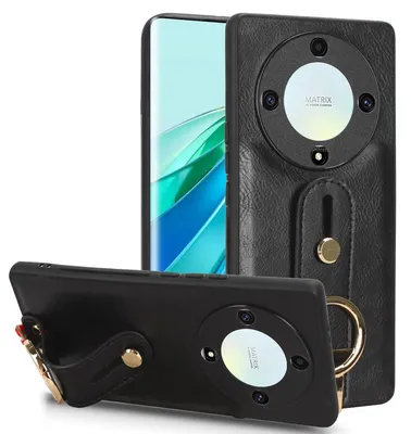 Immagine prodotto di Per Honor Magic5 Lite / X9a / X40 custodia per telefono cellulare con supporto per cinturino da polso / supporto per anello