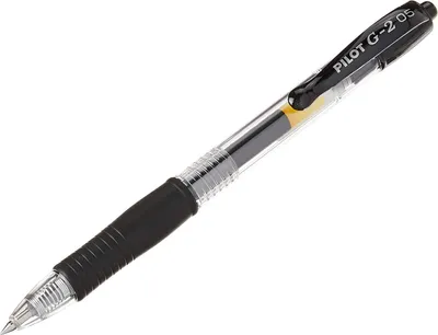 Productafbeelding van Pilot druk-gelpen met rubberen gripzone 0,5 mm - Set van 12 - Schrijfpunt 0,3 mm lijnbreedte 12 stuks zwart