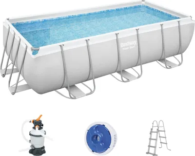 Produktbild von bestway "Bestway Frame Pool Steel Set 404 x 201 mit Sandfilter 56442"