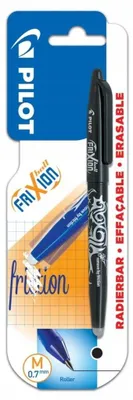 Obrázek produktu pro Pilot FriXion Ball Gelové pero černá 0.7mm smazatelné