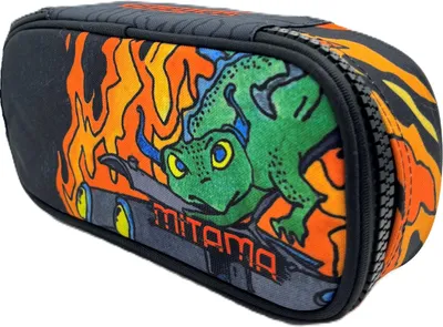 Image de Trousse à crayons complète "Oval", Hell Black, MITAMA 64328-90001