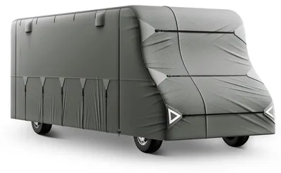 Obrázok produktu pre Ochranný obal na karavan, priedušný, vodotesný, odolný voči UV žiareniu, 7-vrstvový, rozmer 750 x 235 x 270 cm