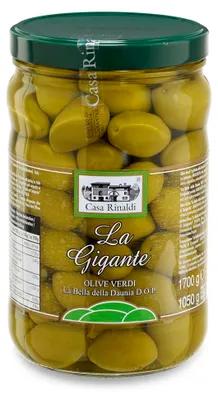 Immagine prodotto di Casa Rinaldi Il Gigante La Bella di Cerignola DOP olive verdi 1700g