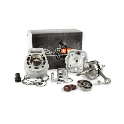 Zdjęcie produktu dla Stage6 Bigracing-Kit, Cylinder Shaft, Aluminium-Cylinder-Kit 77 Ccm Do Derbi D50B.