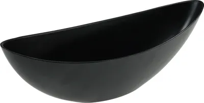 Produktbild von Dekoschale Schwarz Pflanzschiffchen Vase Kunststoff 38,5x12,5x13cm