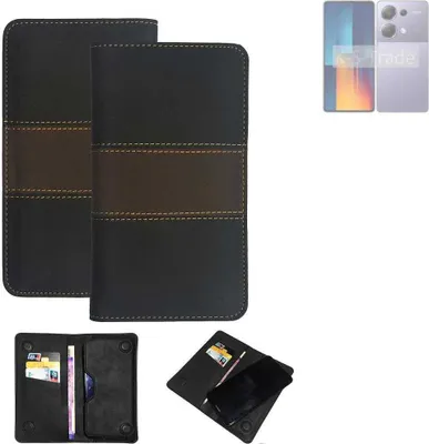 Produktbild von K-S-Trade Hülle Handyhülle kompatibel mit Xiaomi POCO M6 Pro Schutzhülle Walletcase Bookstyle Tasche Schutz Case Handytasche Wallet Cover
