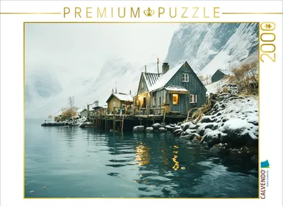 Produktbild von CALVENDO Puzzle Nebeltag | 2000 Teile Lege-Größe 90x67cm Foto-Puzzle für glückliche Stunden