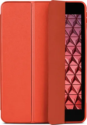 Produktbild von CLARITY CASE für Apple iPad 5/6, iPad Air 1/2, iPad Pro (9.7'), Farbe:Kirschrot