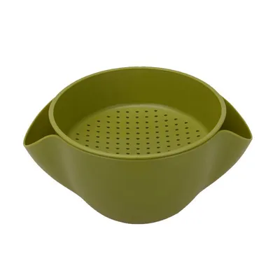 Immagine prodotto di Combinazione ciotola/colino - Verde, L
