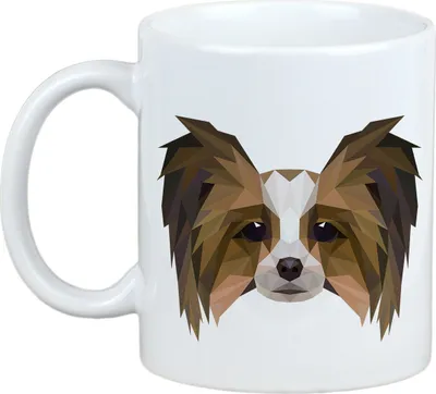 Imagen del producto de Art-Dog Taza de cerámica – Papillon