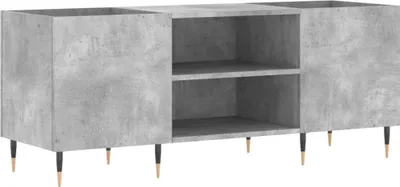 Obrázek produktu pro vidaXL Skříňka na talíře Concrete Grey 121x38x48 cm Materiál dřevo