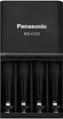 Obrázek produktu pro Panasonic eneloop Smart & Quick BQ-CC55 - 1,5 - 3 Std. Batterieladegerät - (für 4xAA/AAA)
