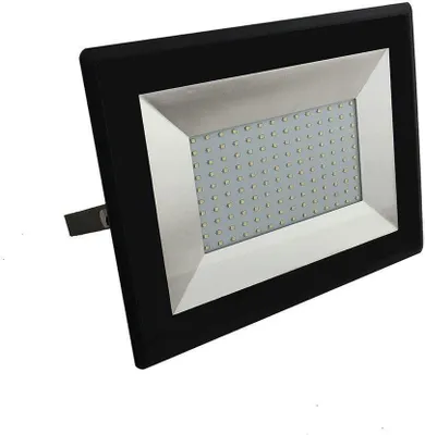 Immagine prodotto di V-TAC VT-40101 faro led smd 100W bianco naturale 4000K E-Series ultra slim nero IP65 - SKU 5965