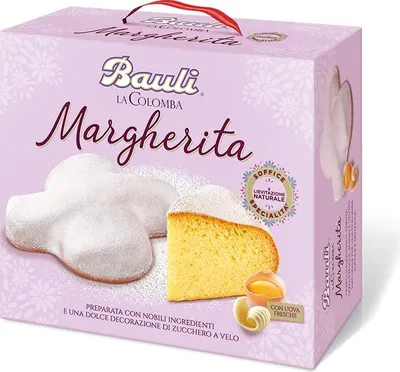 Produktbild von Bauli Colomba Margherita Osterkuchen mit Puderzucker 600g