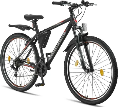 Produktbild von Licorne Bike Guide Premium Mountainbike Shimano,Farbe:Schwarz/Rot;Zoll:29.00