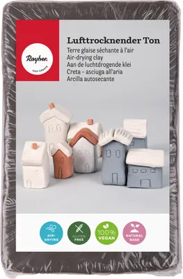 Image de L'argile grise (1 kg) sèche à l'air libre
