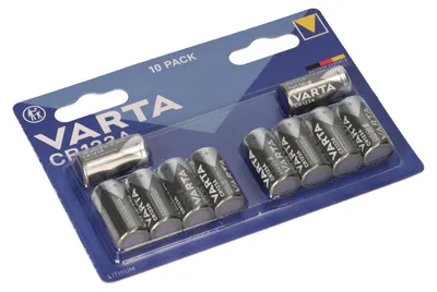 Immagine prodotto di VARTA Photobatterie Lithium CR123A/CR17345 3V: Potenza e Affidabilità