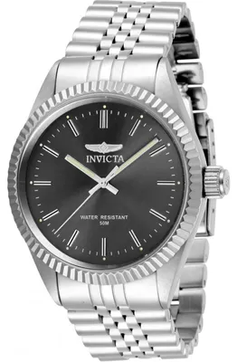Zdjęcie produktu dla Invicta Specialty 29372 Zegarek Męski - Mechanizm Kwarcowy - Stal Nierdzewna z Szarym Tarcza - 43 mm