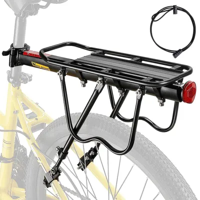 Produktbild von Fahrrad Gepäckträger Aluminium 50kg Maximalbelastung Hinten