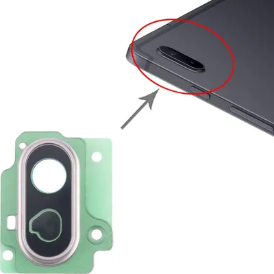 Obrázok produktu pre Pre Samsung Galaxy Tab S7 FE Camera Lens Back Cover Náhradný diel Pink