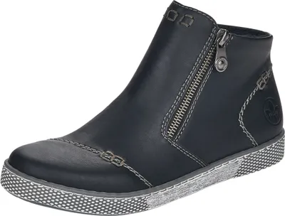 Produktbild von Rieker Damen Sneaker 4287-36, 4287-37, 4287-38, 4287-39, 4287-40, 4287-41, 4287-42, 16688-37, 16688-38, 16688-39, 16688-40, 16688-41, 16688-42 RIE-L1260 schwarz 39