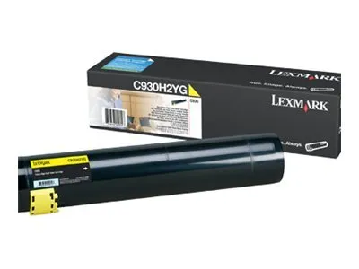 Obrázek produktu pro Lexmark C930H2YG, 24000 str., Žlutá, 1 kusů