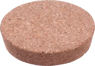 Produktbild von INNA-Glas Deckel EMMILOTTE aus Presskork, beige, 3cm, Ø12,9cm - Korkdeckel