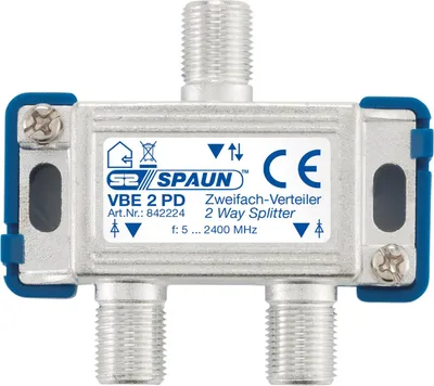Produktbild von Spaun VBE 2 PD Unicable 2 Fach BK Verteiler / Splitter
