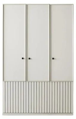 Produktbild von Kleiderschrank Modernes Design Elegante Schwarze Akzente Viel Stauraum Möbel