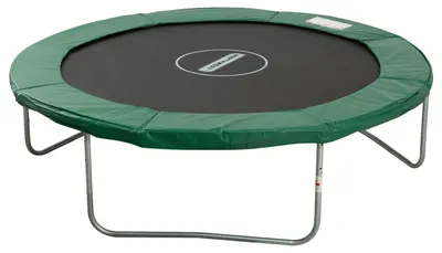 Productafbeelding van Randbescherming voor trampoline, diameter 244 cm, weerbestendig, PVC/PE, groen