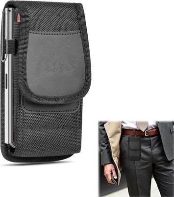 Immagine prodotto di Supporto universale da cintura per cellulari da uomo con clip