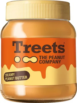 Obrázek produktu pro Treets Krémové Hráškové Máslo 340G