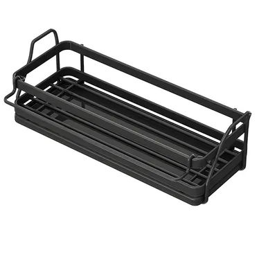 Produktbild von Küchenspüle Schwamm Rack, Edelstahl Küchenspüle Aufbewahrungsbox, verwendet zum Organisieren von Schwämmen, Bürsten, Seifenspendern