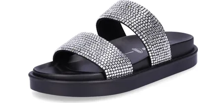 Produktbild von Buffalo Damen Pantolette Sol TSS Glam schwarz-silber