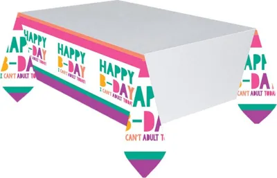 Immagine prodotto di Tovaglia "Happy B Day" 137 x 259 cm