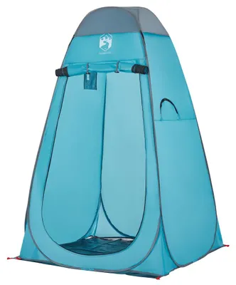Image de vidaXL Tente de protection visuelle bleue Pop-Up étanche à l'eau