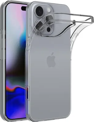 Produktbild von Hülle für iPhone 16 Pro Max Dünn Crystal Transparent Soft TPU Case Schutzhülle