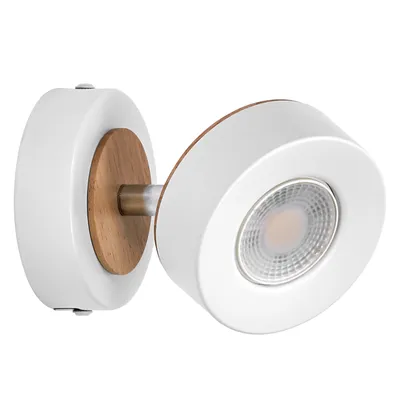 Produktbild von LEDVANCE DECOR SPOT PLUTO, 4,8W, 300lm, weiß, Spotleuchte, verstellbare Köpfe, vielseitig anwendbar, Innenraumspot, warmweiße Lichtfarbe, hochwertige Optik, einfache Montage