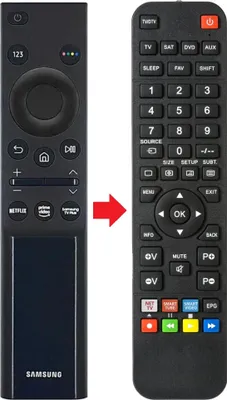 Produktbild von Fernbedienung passend für SAMSUNG UE43AU7095U | UE43AU7095UXXC