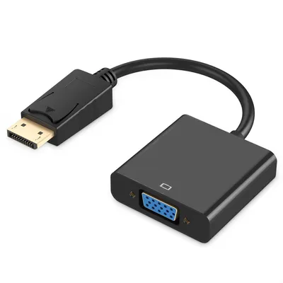 Image de Adaptateur Ewent EC1454 DisplayPort vers VGA Full HD Noir