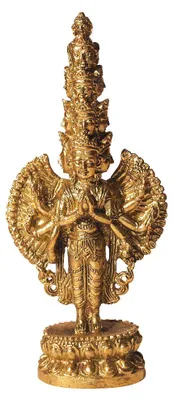 Produktbild von Avalokiteshvara Messing 8x3,5cm