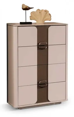 Immagine prodotto di Comodino beige, moderno,  Armadio con cassetti