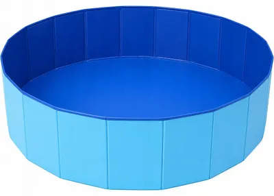 Zdjęcie produktu dla BASEN SKŁADANY dla PSA zwierząt niebieski 120x30cm